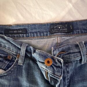 Lucky Brand Women's Easy Rider Blue Jeans